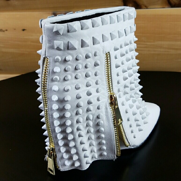 Lust for life Battle White Leather Sizes 7.5-11 - Picture 4 of 4